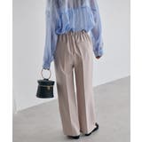 機能付！美脚シルエットセンタープレスワイドパンツ | RANAN | 詳細画像25 