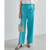 ファニーブルー | 機能付！美脚シルエットセンタープレスワイドパンツ | RANAN