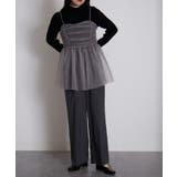 ラメチュールペプラムキャミソール | RANAN | 詳細画像11 