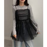 ラメチュールペプラムキャミソール | RANAN | 詳細画像19 