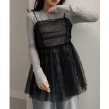 ラメチュールペプラムキャミソール | RANAN | 詳細画像20 