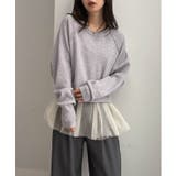 ラメチュールペプラムキャミソール | RANAN | 詳細画像3 