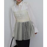 ラメチュールペプラムキャミソール | RANAN | 詳細画像5 