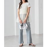 ラメチュールペプラムキャミソール | RANAN | 詳細画像8 