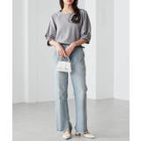 袖タックデザインきれい見えブラウス | RANAN | 詳細画像9 