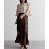 ひんやり！フレアー袖シフォンブラウス | RANAN | 詳細画像2 