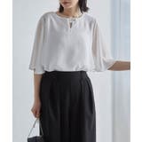 ひんやり！フレアー袖シフォンブラウス | RANAN | 詳細画像23 