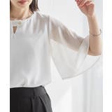 ひんやり！フレアー袖シフォンブラウス | RANAN | 詳細画像29 