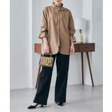 プチフリルリボン付きブラウス | RANAN | 詳細画像35 