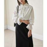 プチフリルリボン付きブラウス | RANAN | 詳細画像5