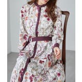 配色ボタニカルシャツワンピース | RANAN | 詳細画像7 