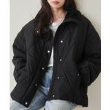 ダイヤキルトスタンドカラーブルゾン | RANAN | 詳細画像13 