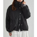 ダイヤキルトスタンドカラーブルゾン | RANAN | 詳細画像17 