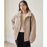 ダイヤキルトスタンドカラーブルゾン | RANAN | 詳細画像20 