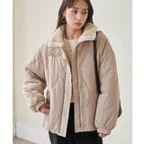 ダイヤキルトスタンドカラーブルゾン | RANAN | 詳細画像24 