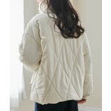 ダイヤキルトスタンドカラーブルゾン | RANAN | 詳細画像4 