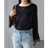 チュールフレアー袖ベロアプルオーバー | RANAN | 詳細画像27 