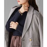 リブパイピングハイネックニット | RANAN | 詳細画像1 