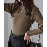 リブパイピングハイネックニット | RANAN | 詳細画像15 