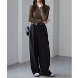 リブパイピングハイネックニット | RANAN | 詳細画像17 