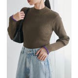 リブパイピングハイネックニット | RANAN | 詳細画像19 