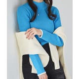 リブパイピングハイネックニット | RANAN | 詳細画像33 