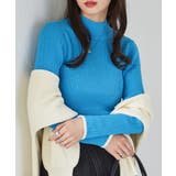 リブパイピングハイネックニット | RANAN | 詳細画像35 