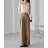 【選べる2丈】２タックワイドスラックス | RANAN | 詳細画像2 