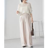 【選べる2丈】２タックワイドスラックス | RANAN | 詳細画像35 