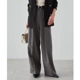 グレー73 | 【選べる2丈】２タックワイドスラックス | RANAN