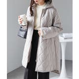 アイボリー | 3wayキルティングコート | RANAN