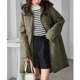 カーキ | 3wayキルティングコート | RANAN