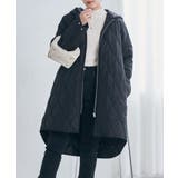 ブラック | 3wayキルティングコート | RANAN