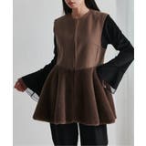 ペプラムファー切替ジレ | RANAN | 詳細画像22 