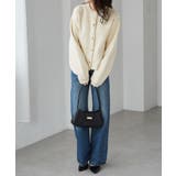 ゴールド調ボタンニットカーディガン | RANAN | 詳細画像11 