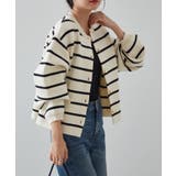 ゴールド調ボタンニットカーディガン | RANAN | 詳細画像23 