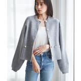 ゴールド調ボタンニットカーディガン | RANAN | 詳細画像26 