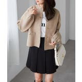 ゴールド調ボタンニットカーディガン | RANAN | 詳細画像31 