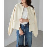 ゴールド調ボタンニットカーディガン | RANAN | 詳細画像8 