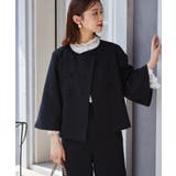 【2点セット】フレアージャケットワイドパンツセットアップ | RANAN | 詳細画像6 