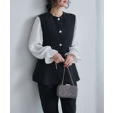 ＜２点セット＞ペプラムベストセットアップ | RANAN | 詳細画像10 