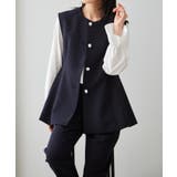 ＜２点セット＞ペプラムベストセットアップ | RANAN | 詳細画像24 