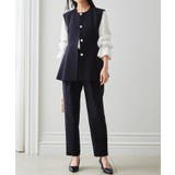 ＜２点セット＞ペプラムベストセットアップ | RANAN | 詳細画像26 