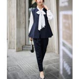 ＜２点セット＞ペプラムベストセットアップ | RANAN | 詳細画像29 