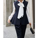 ＜２点セット＞ペプラムベストセットアップ | RANAN | 詳細画像31 