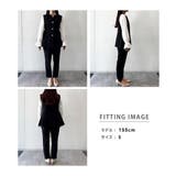 ＜２点セット＞ペプラムベストセットアップ | RANAN | 詳細画像43 