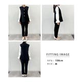 ＜２点セット＞ペプラムベストセットアップ | RANAN | 詳細画像44 