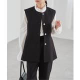 ＜２点セット＞ペプラムベストセットアップ | RANAN | 詳細画像7 