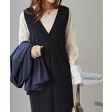 あったか裏ベロアニットコールジャンパースカート | RANAN | 詳細画像1 