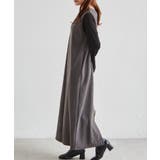 あったか裏ベロアニットコールジャンパースカート | RANAN | 詳細画像10 